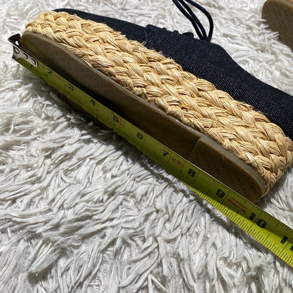 Calvin Klein Denim Platform Shoes - Picture 6 of 9